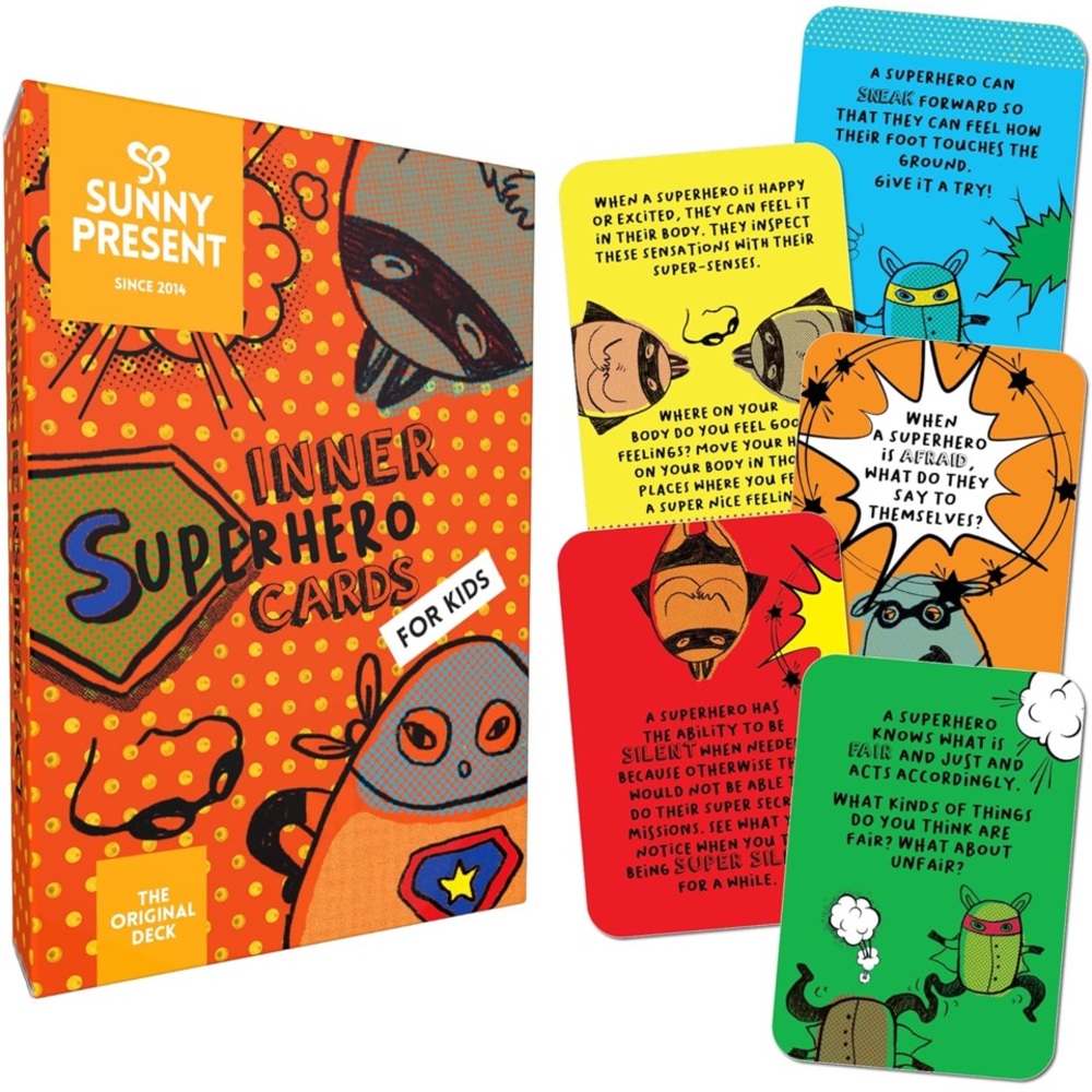 Sunny Present Inner Superhero Cards for Kids